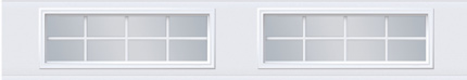 windows with grids - 8 lites